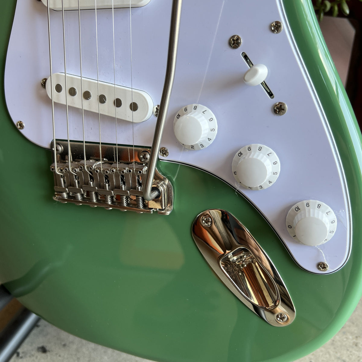 2021 PRS SE Silver Sky - Ever Green
