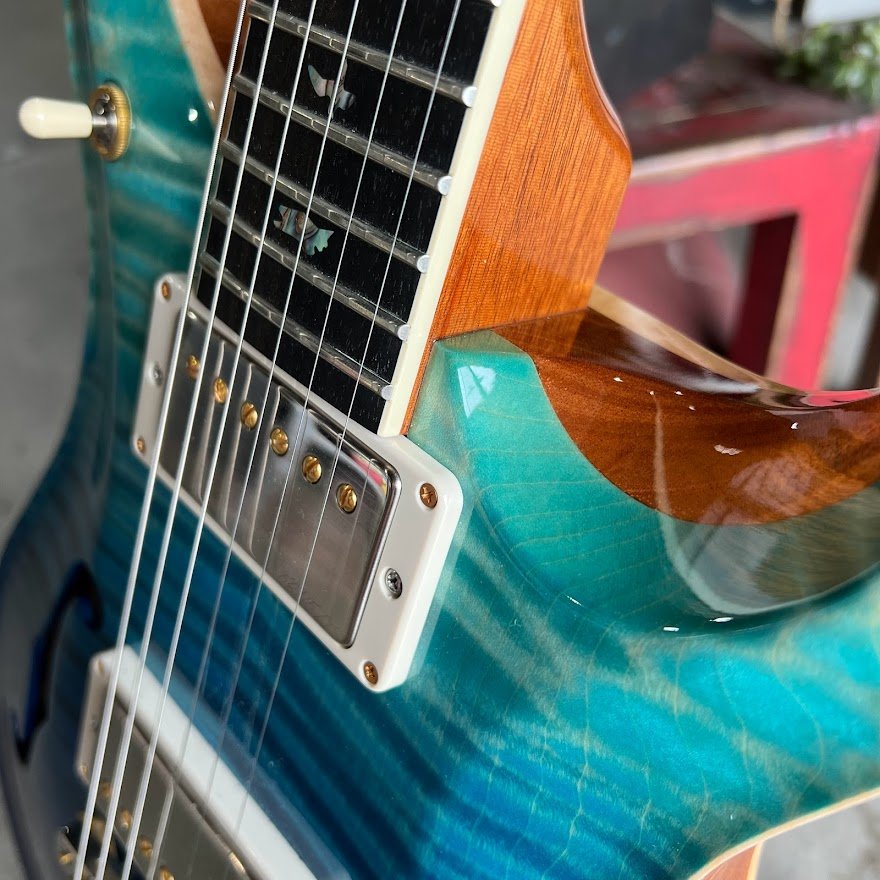 PRS McCarty 594 Hollowbody II Artist Package - Blue Fade