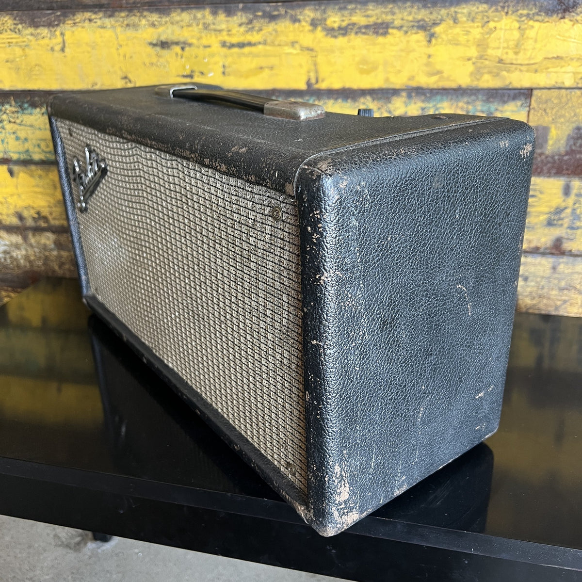 Vintage 1963 Fender 6G15 Standalone Reverb Unit – Rare "Brownface" Transitional Model (Batch #22)