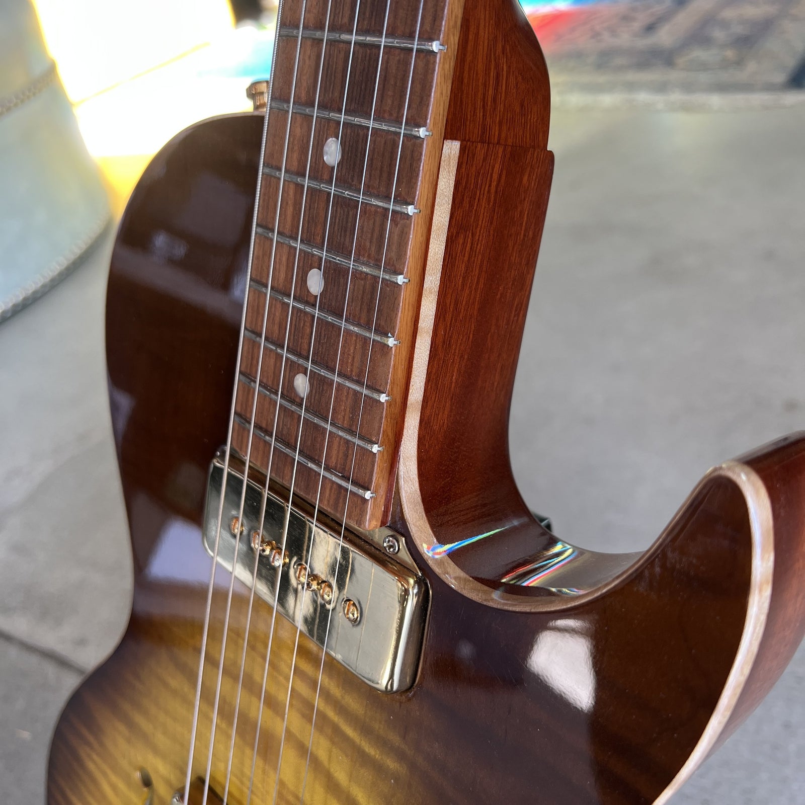2017 B&G Little Sister Cutaway – Private Build | Handmade P90 Electric Guitar