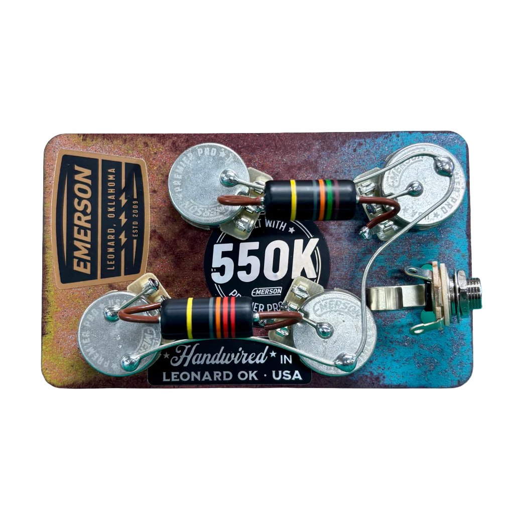 Emerson Custom Premier Pro Les Paul Reissue Prewired Kit - 550k