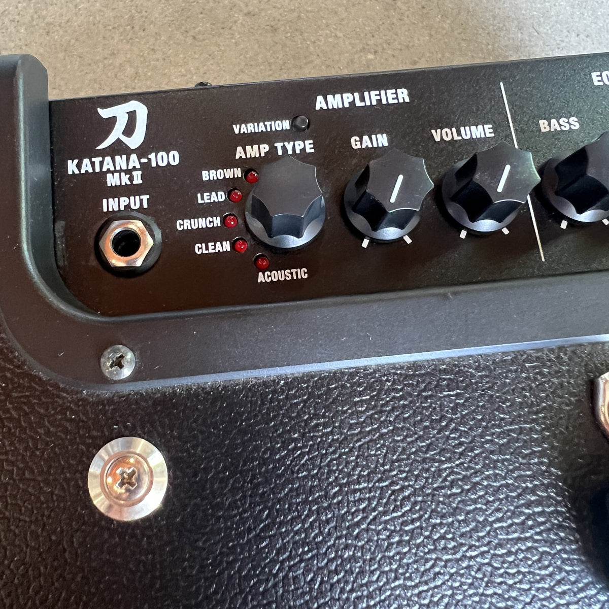 Boss Katana-100 MkII 100W 1x12" Combo Amp - Excellent w/ GA-FC Footswitch & Cover