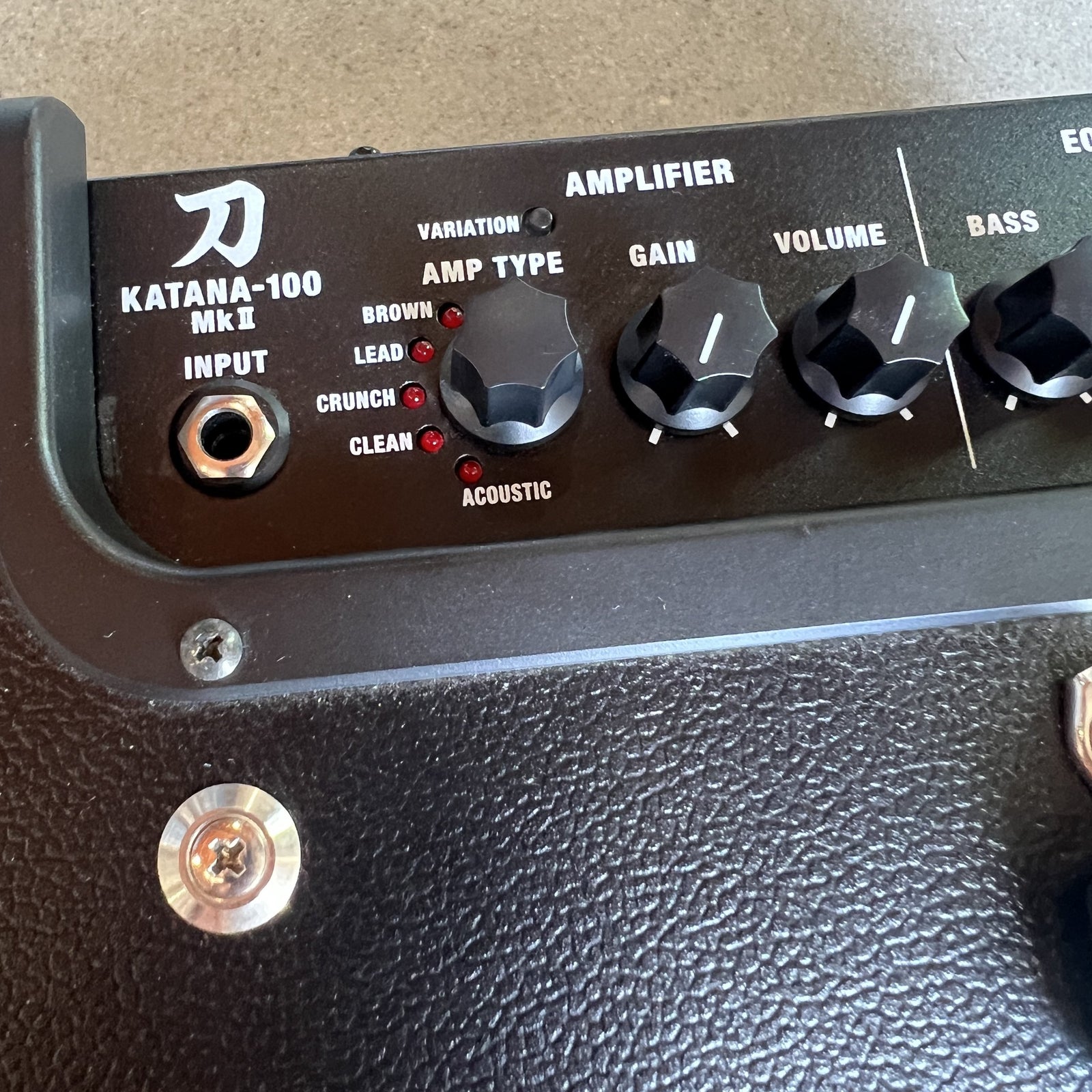 Boss Katana-100 MkII 100W 1x12" Combo Amp - Excellent w/ GA-FC Footswitch & Cover