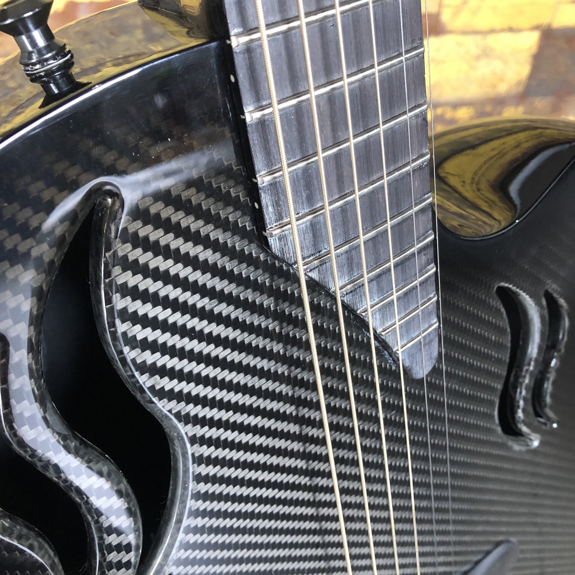 2002 Ovation Adamas Q2 Graphite Acoustic/Electric Guitar - Owned by KK Downing of Judas Priest