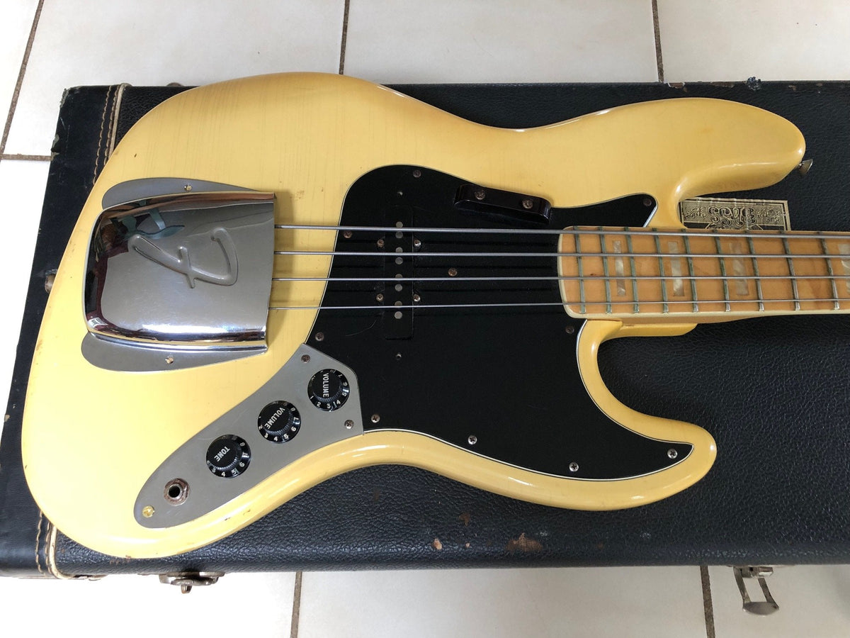 Vintage 1978 Fender Jazz Bass Olympic White with Case