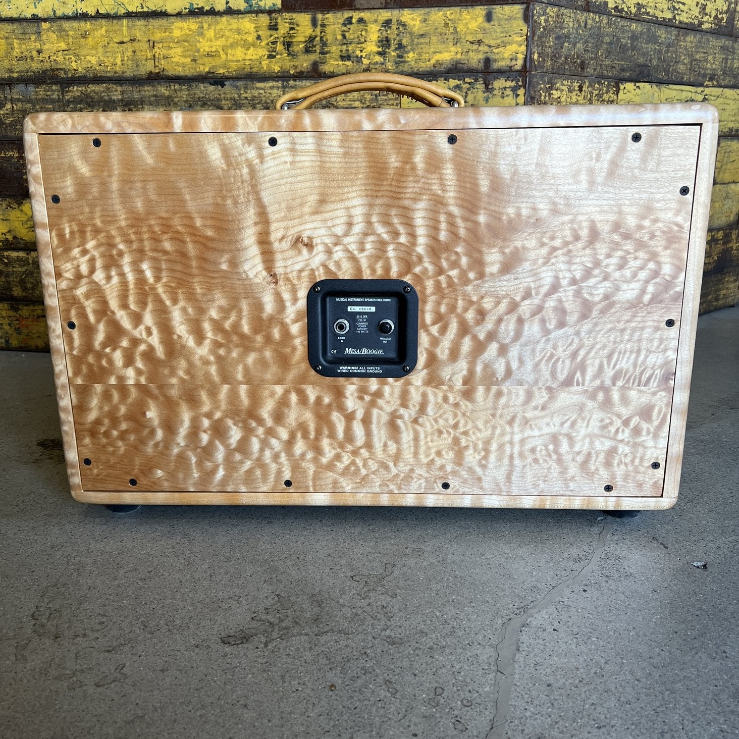 Mesa Boogie Private Reserve 2x12 Horizontal Roadster Cabinet, Maple & Cane - 2x12 2FB