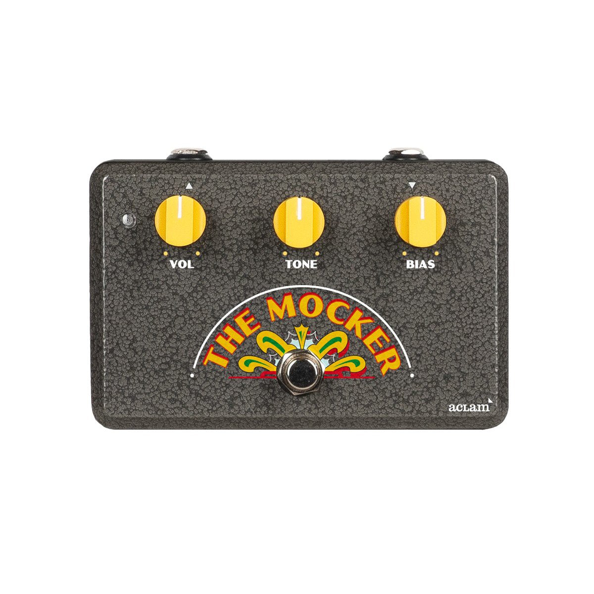 Aclam Guitars The Mocker Fuzz Pedal Top View