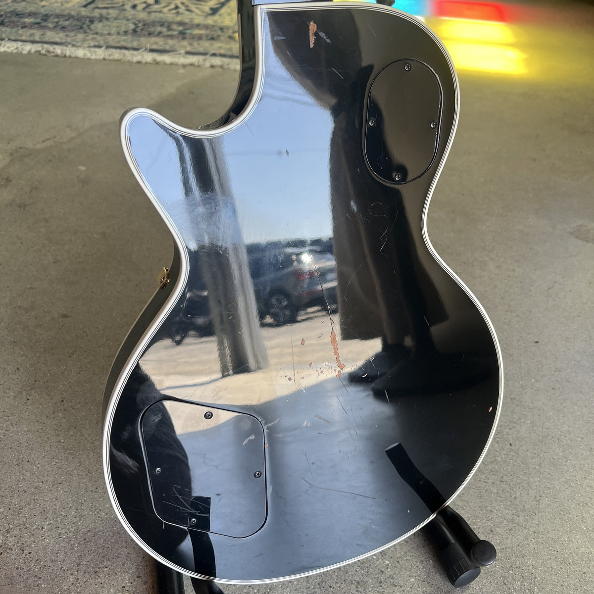2014 Heritage H-157 Custom Limited Edition Electric Guitar (17 of 40) - Black