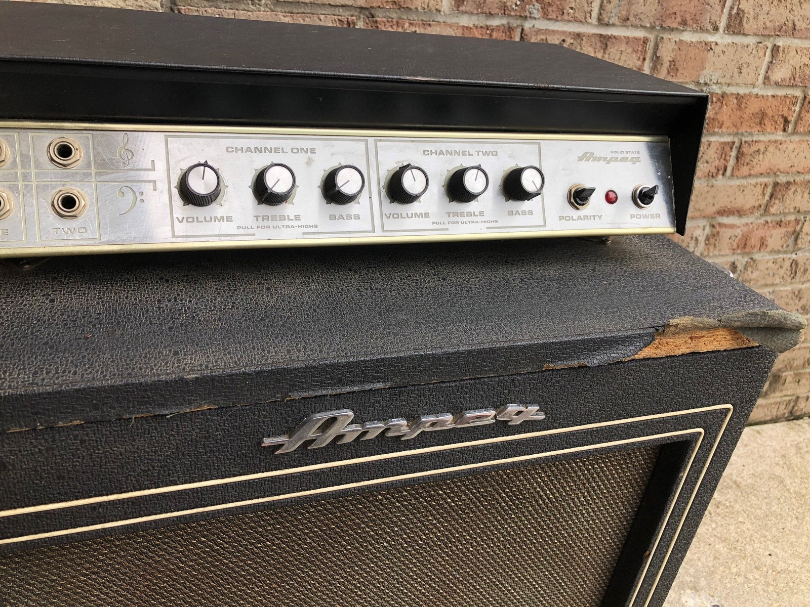 Vintage 1960’s Ampeg BT-15 Portaflex Bass Amplifier w/ Tags