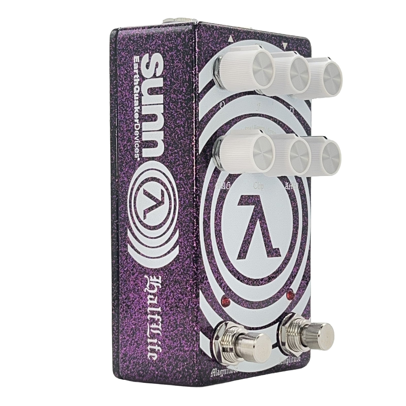 EarthQuaker Devices Sunn O))) HalfLife Octave Distortion + Booster Pedal - Purple Sparkle - Cottonwood Music Exclusive Color