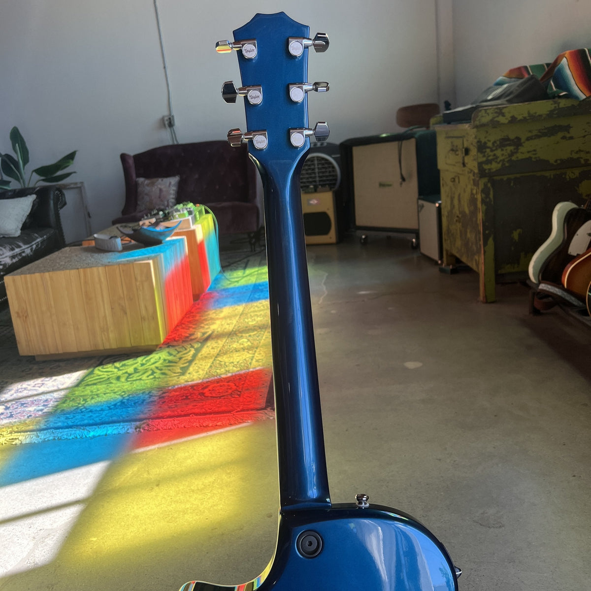 Taylor T5-C Thinline 5-Way - Blue Edgeburst
