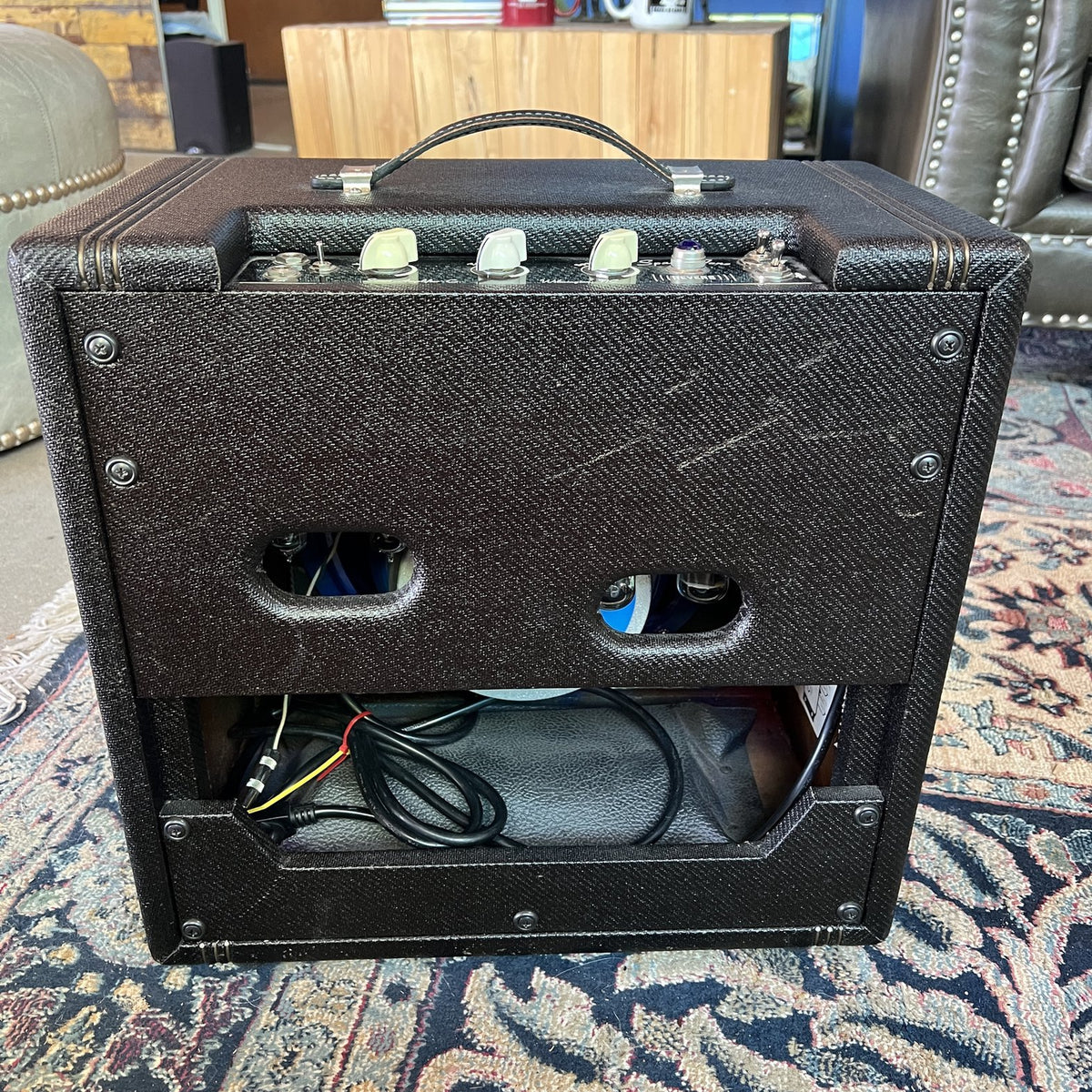 Swart Space Tone Reverb (STR) – Custom Black "Tuxedo" AST Finish (SN #286)