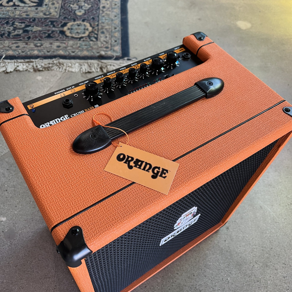Mint Condition Orange Crush Bass 50 – 50-Watt 1x12" Analog Bass Combo Amplifier