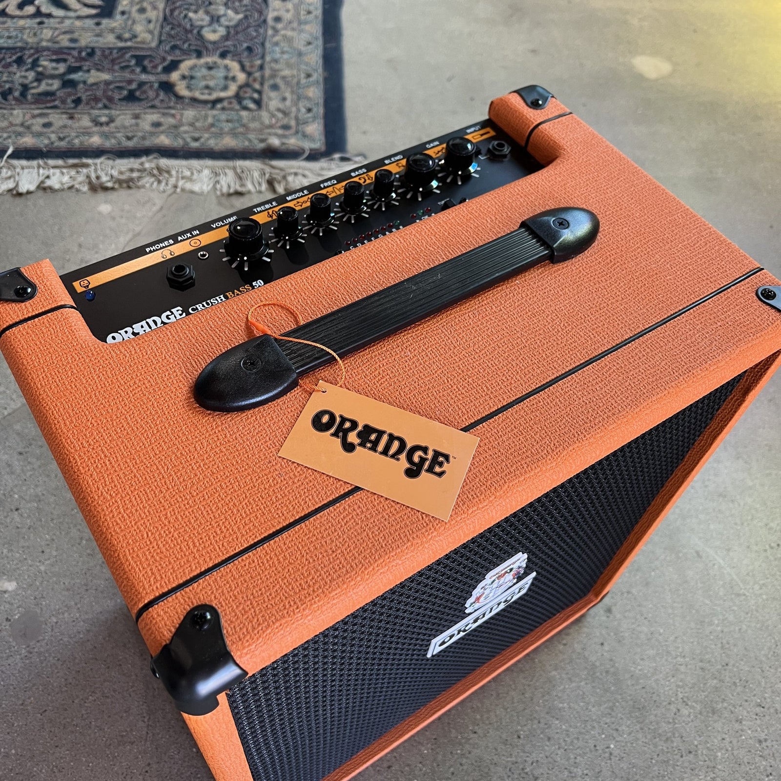 Mint Condition Orange Crush Bass 50 – 50-Watt 1x12" Analog Bass Combo Amplifier