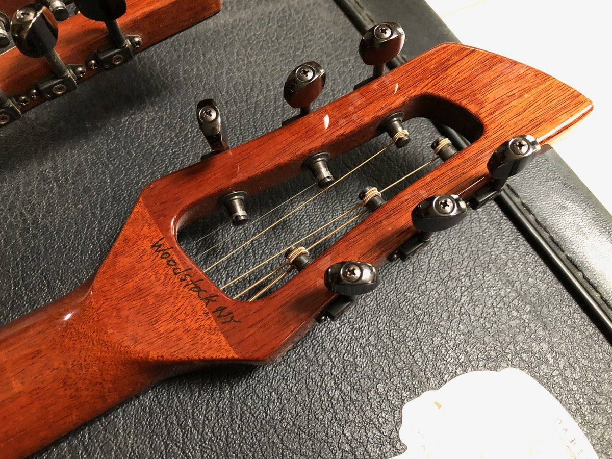 2011 Veillette Double Neck Acoustic Guitar w/Flight Case