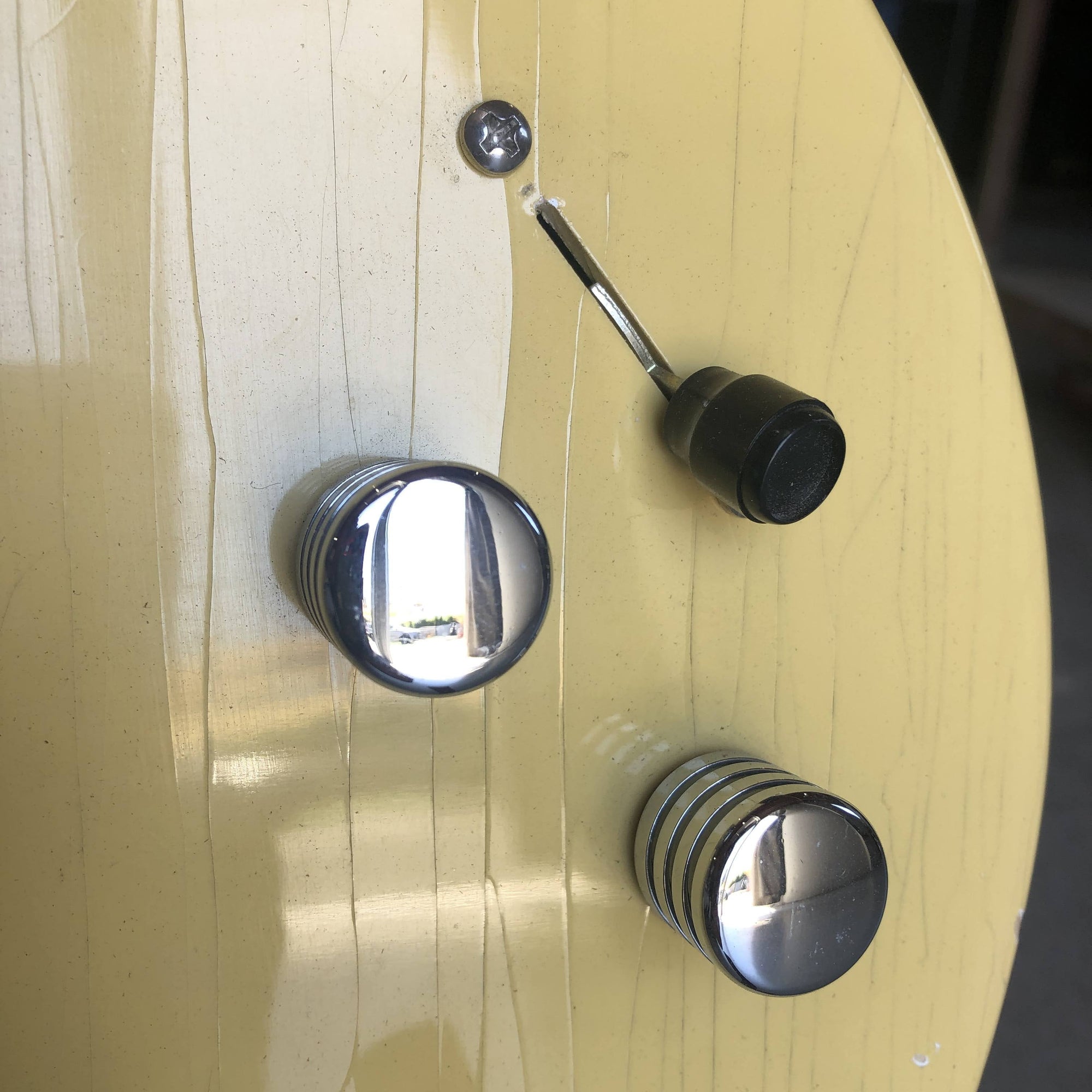 Porter Guitars Les Bois Custom, Vintage Yellow, Light Relic - #18-026