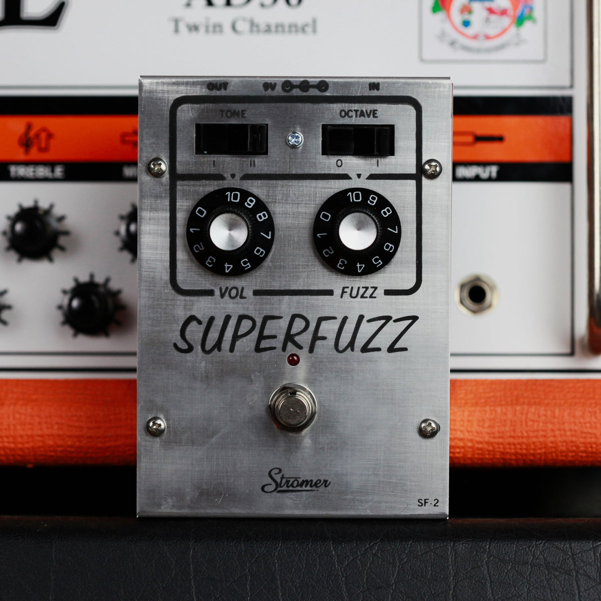 Handmade Strömer Mutroniks Super Fuzz pedal New York City