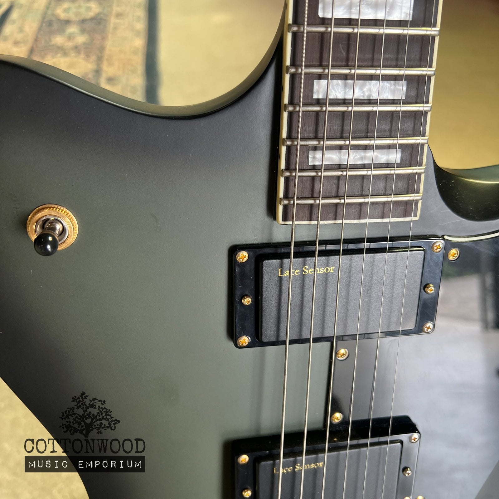 ESP LTD Sparrowhawk Bill Kelliher Signature - Silverburst