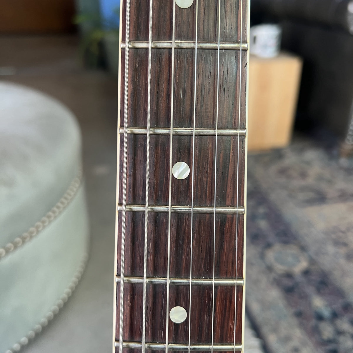 Gibson Custom Murphy Lab 1963 SG Special Reissue – Light Aged Antique Pelham Blue w/ Bigsby B5 (SN: 203423)
