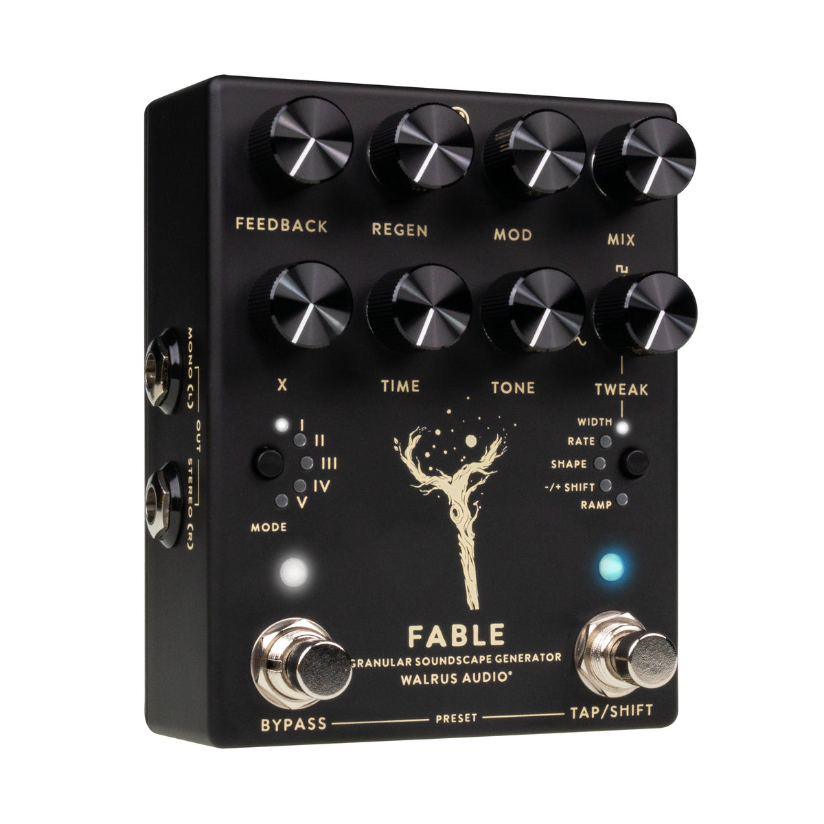 Walrus Audio Fable MKII Granular Soundscape Generator Pedal - Black