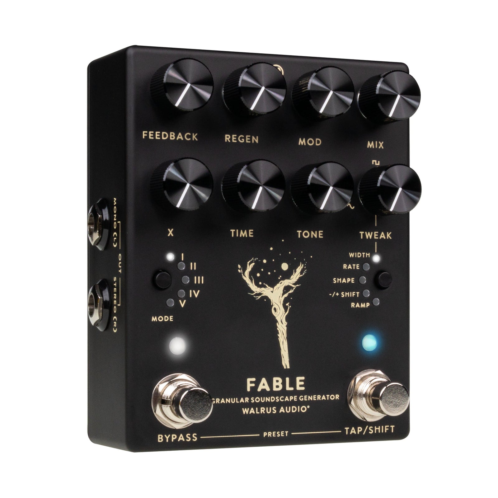 Walrus Audio Fable MKII Granular Soundscape Generator Pedal - Black