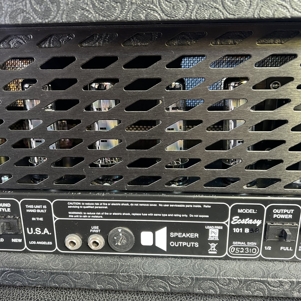 2005 Bogner Ecstasy 101B Head, Footswitch & Cover