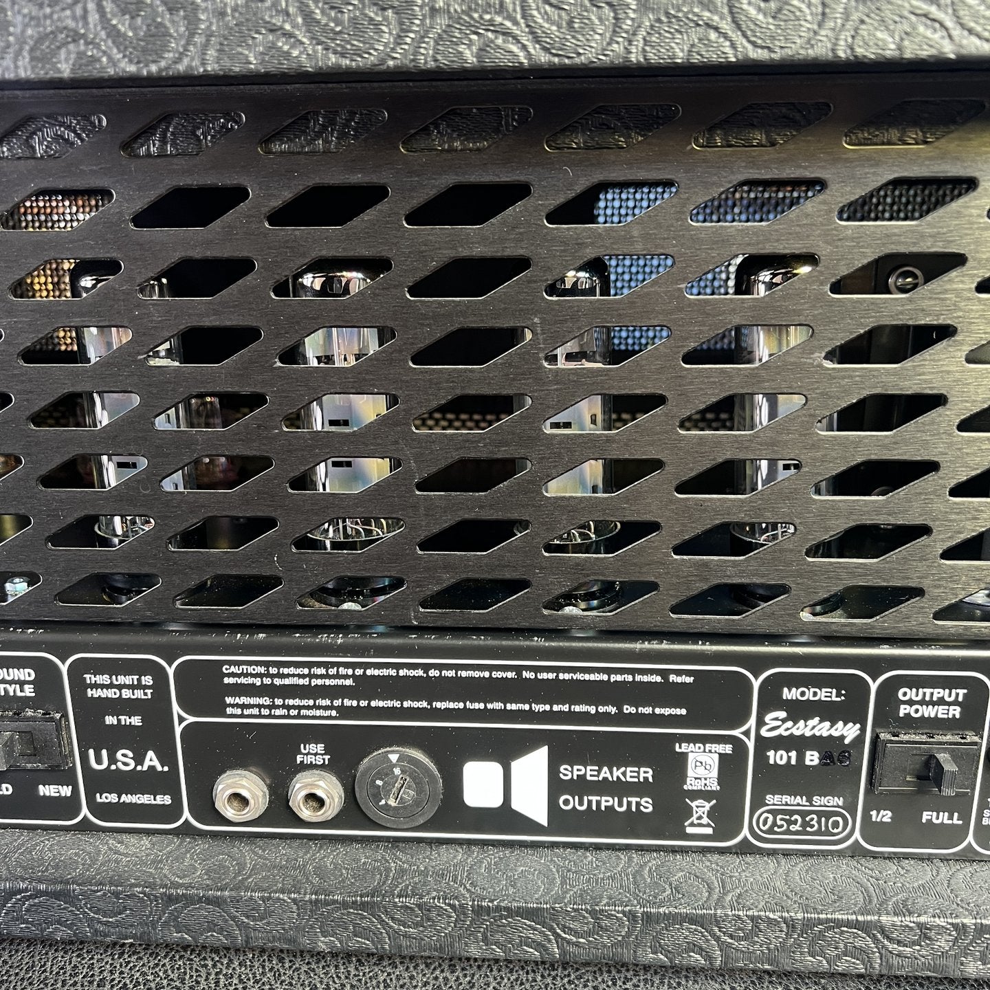 2005 Bogner Ecstasy 101B Head, Footswitch & Cover