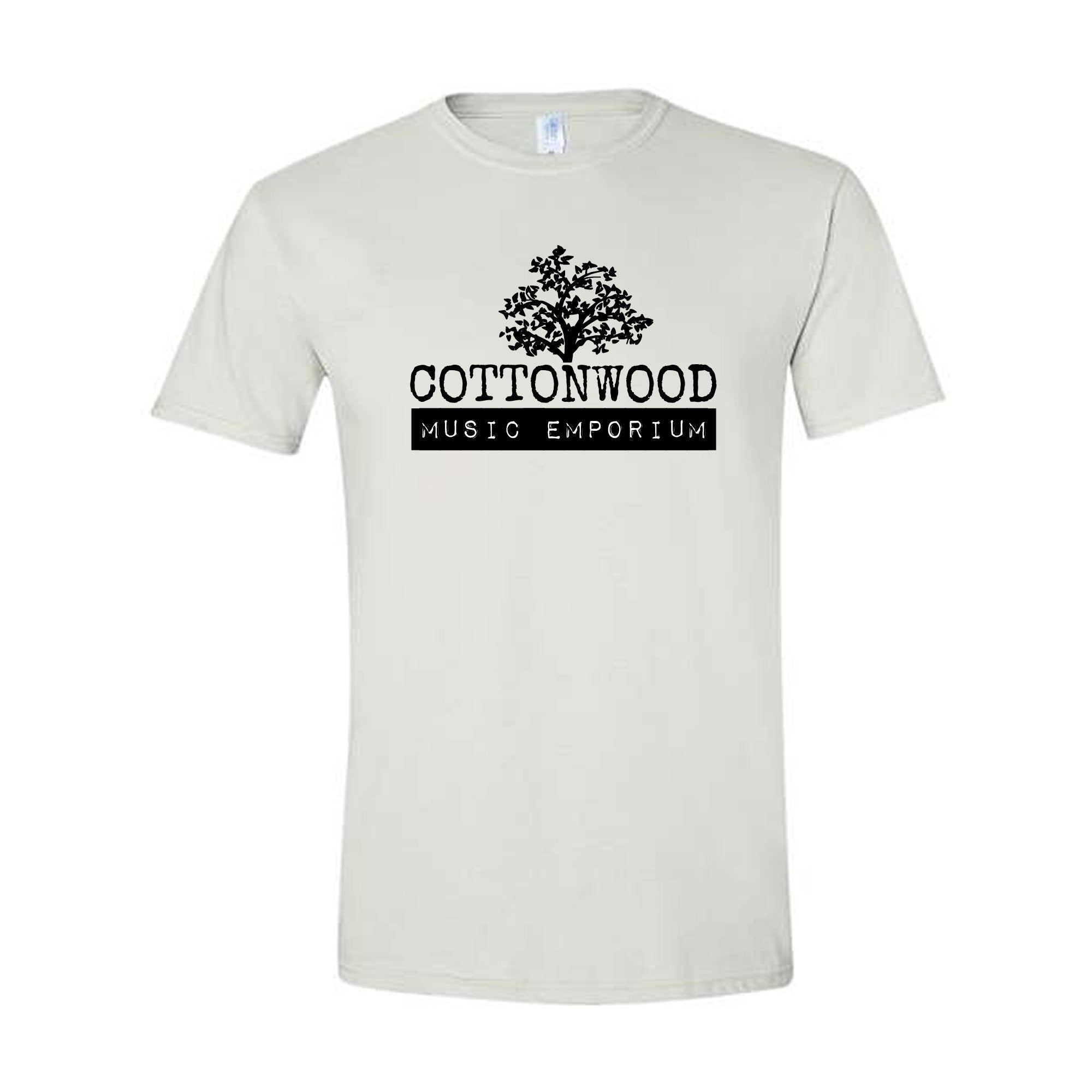 Cottonwood Music Emporium - Logo T-Shirt - White