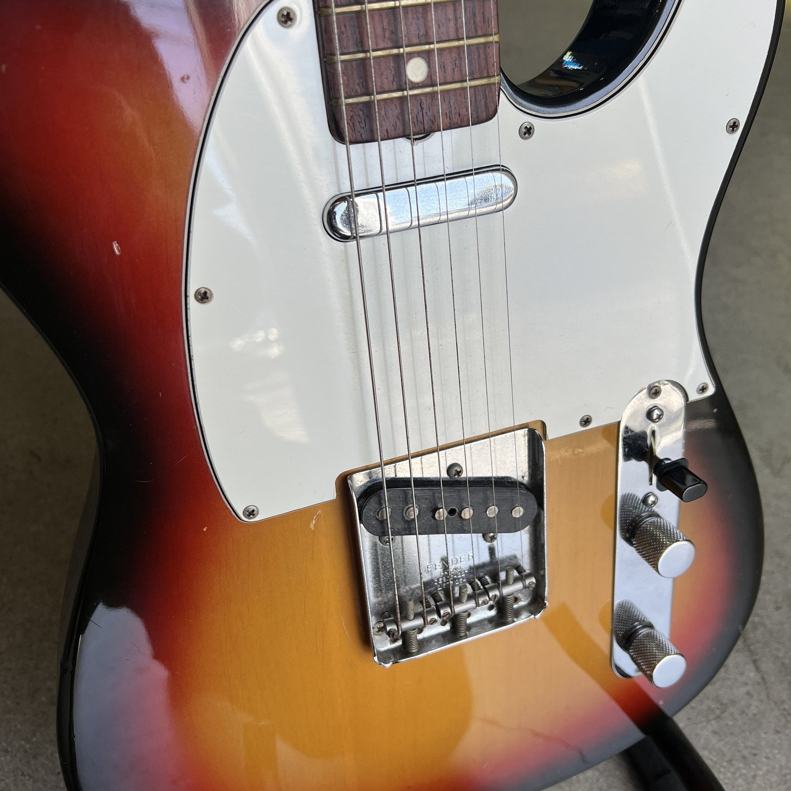 1975 Fender Telecaster Sunburst w/ Rosewood Board