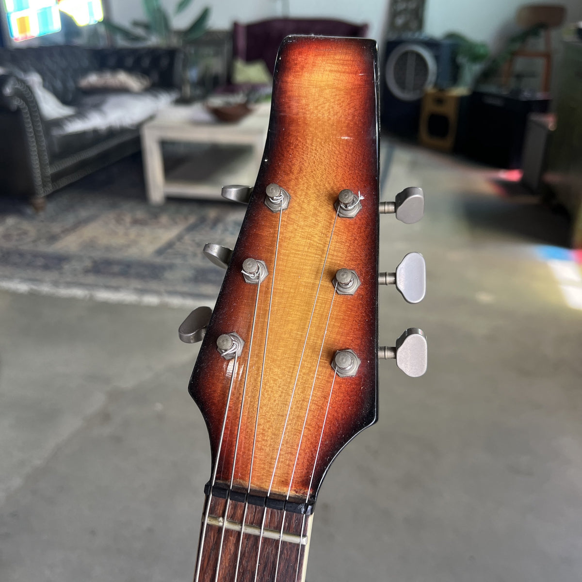 Vintage Baldwin 706 Hollowbody Electric Guitar (1967-1970) – Sunburst, Made in Italy
