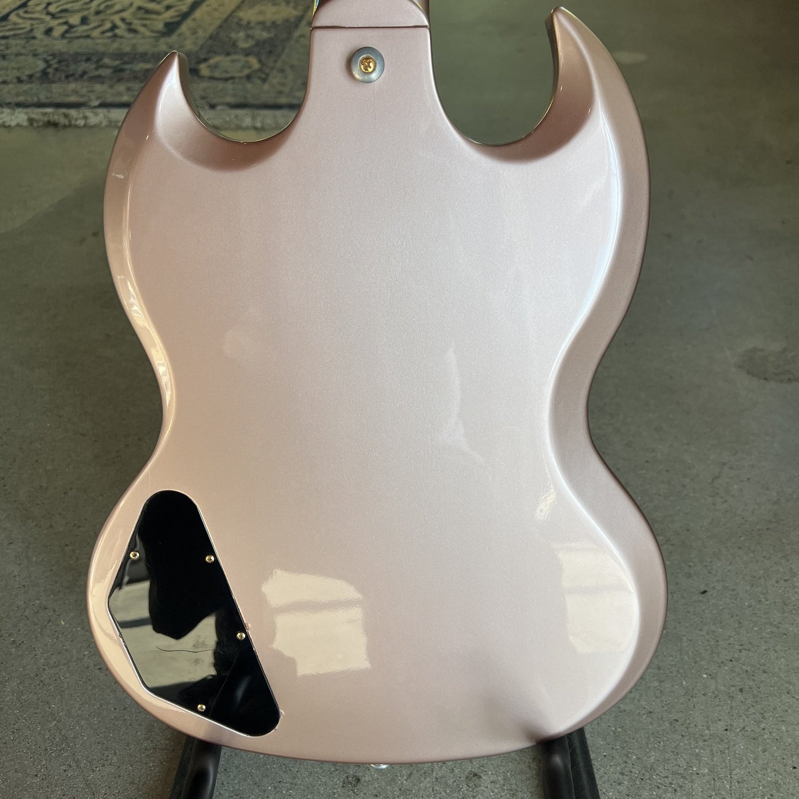 Gibson SG Standard "Airstream" Limited Edition (2019) – Rose Gold with Limited Aluminum Hardshell Case