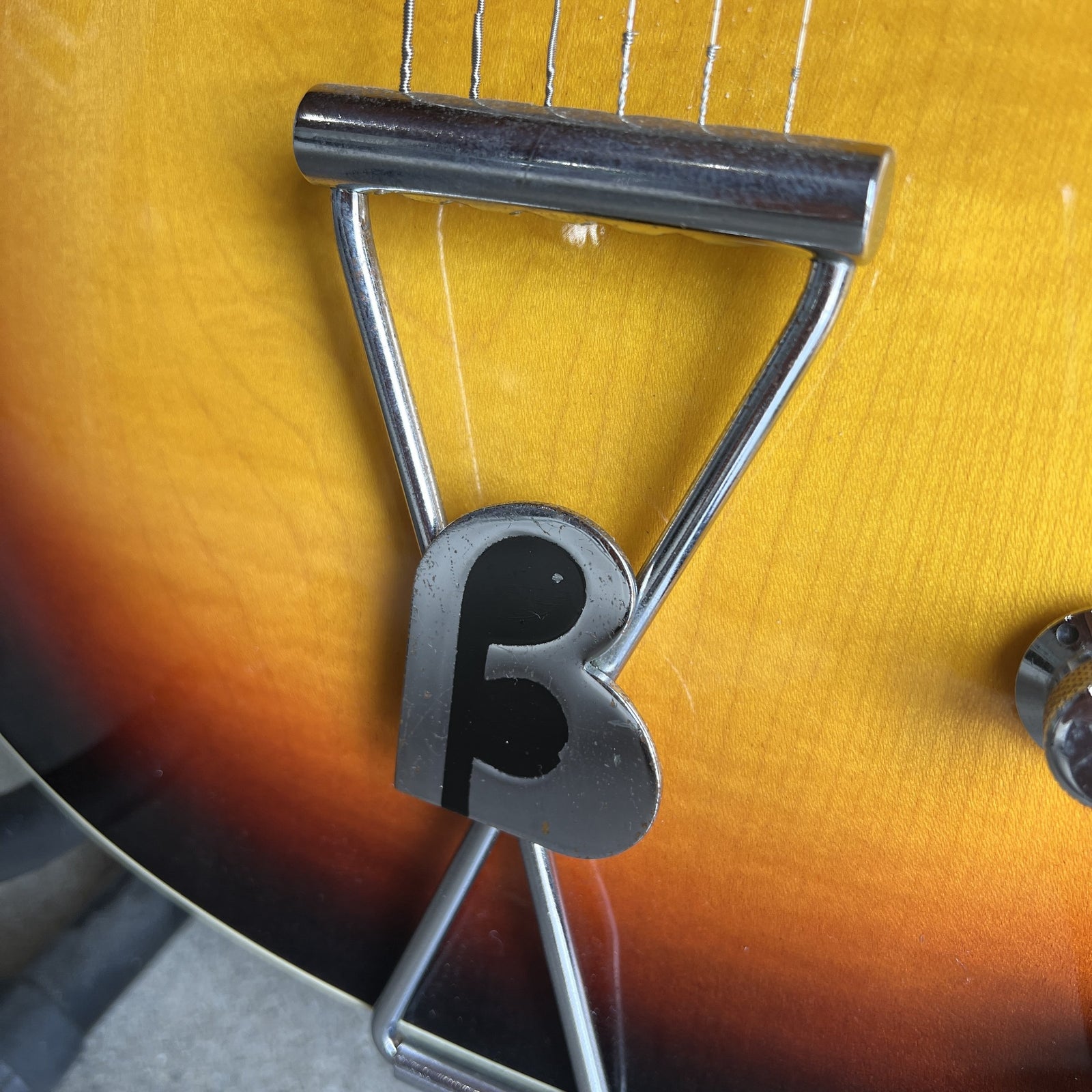 Vintage Baldwin 706 Hollowbody Electric Guitar (1967-1970) – Sunburst, Made in Italy