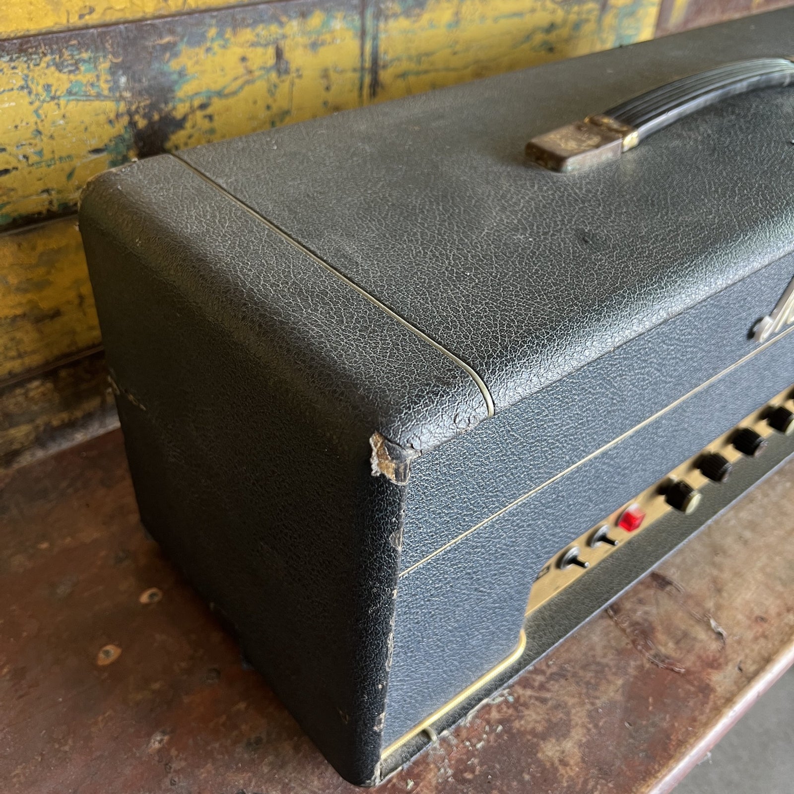 1967 Marshall JTM 50 "Black Flag" Plexi | Original Drake 784-128 & Vintage Tesla Blue Glass EL34s