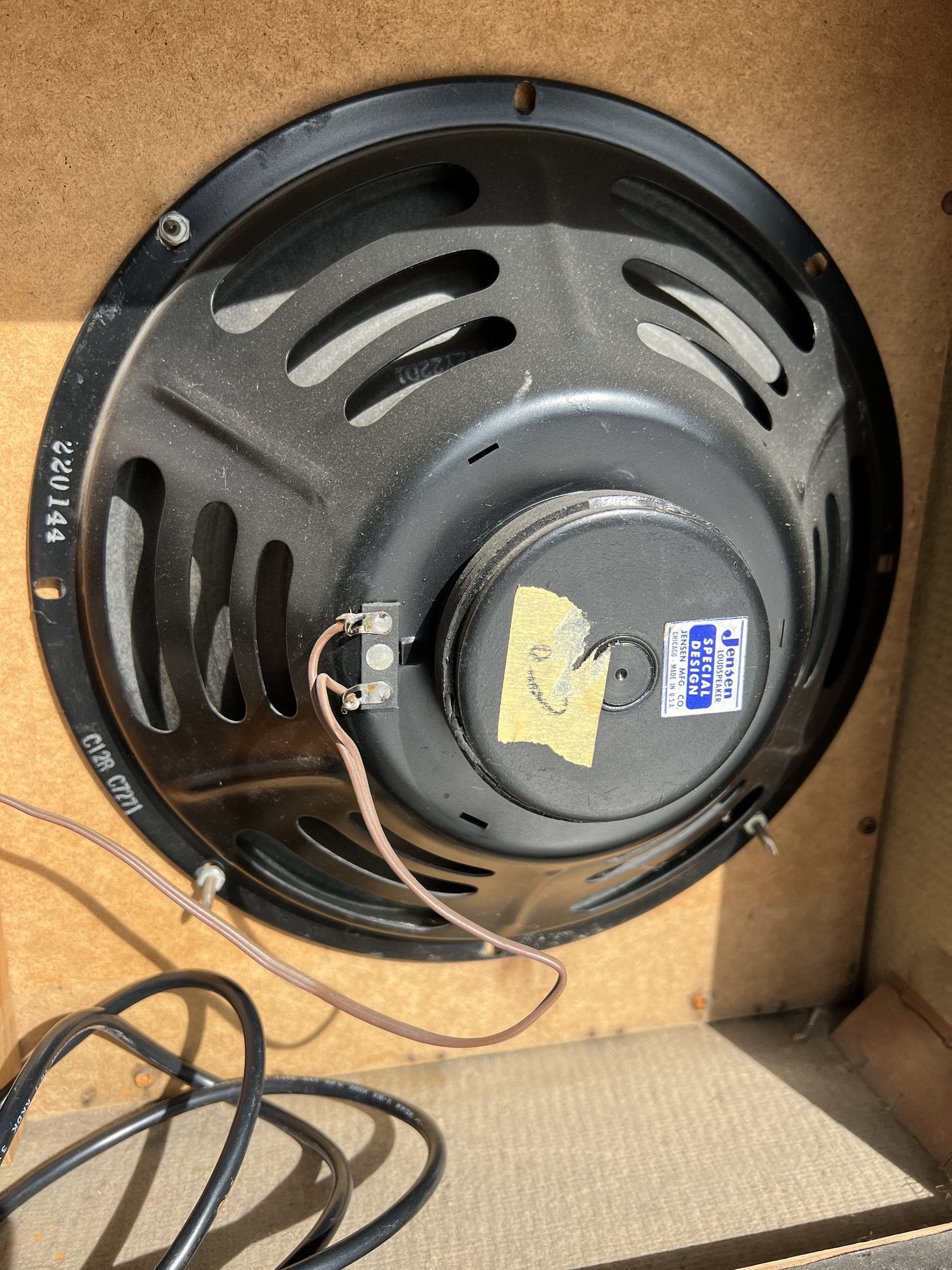 1961 Silvertone 1472 10W Guitar Amplifier