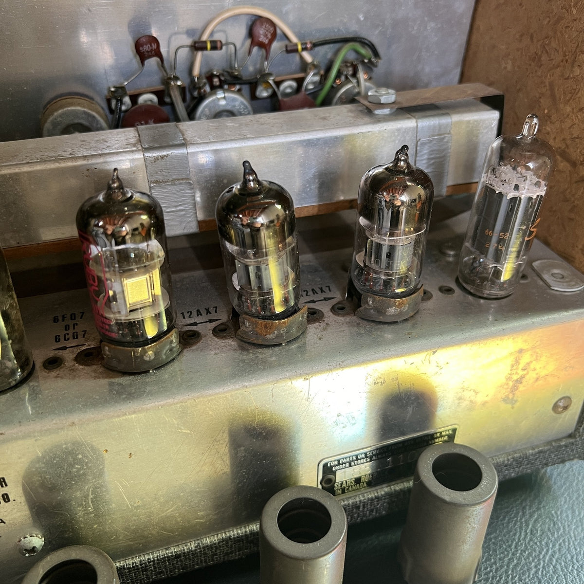 1965 Sears Silvertone Twin Twelve 1484