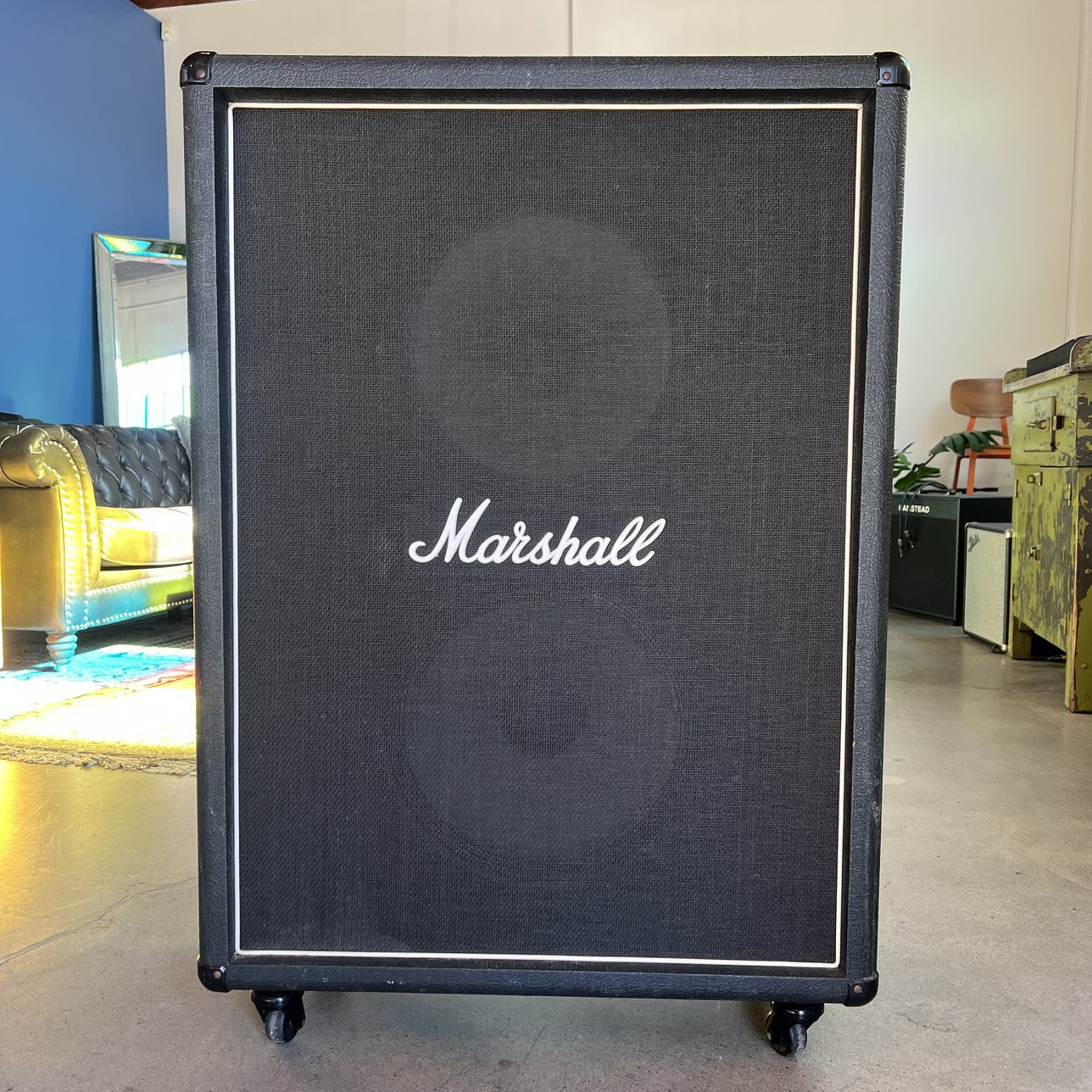 RARE Vintage Marshall 1981 2x15" Bass Cabinet