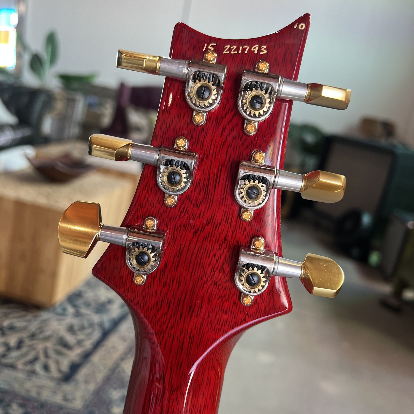 PRS 513 Wood Library 10 Top - 2019 - Blood Orange