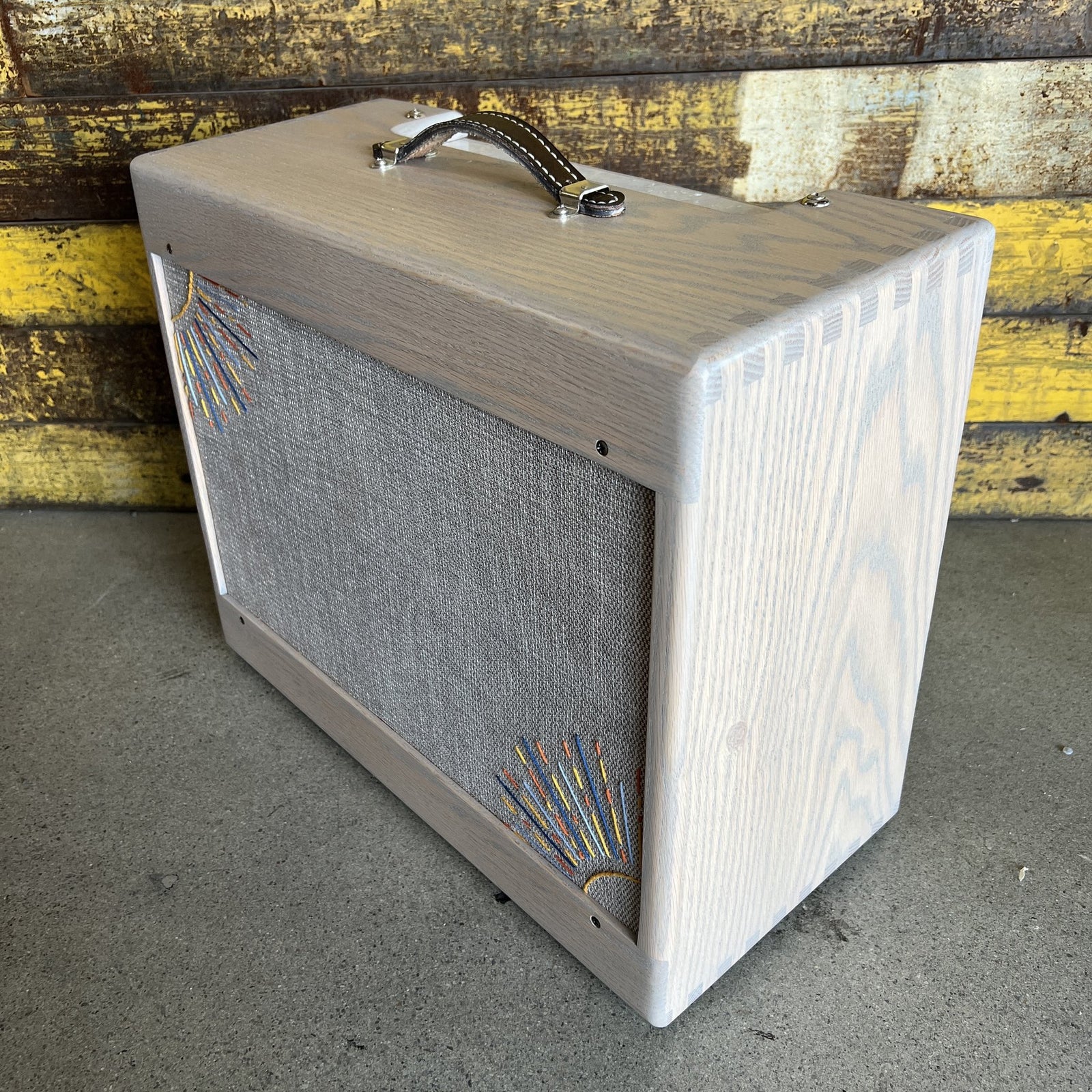 Westbound Amp & Embroidery Custom Red Oak Cabinet - 12" Celestion Greenback