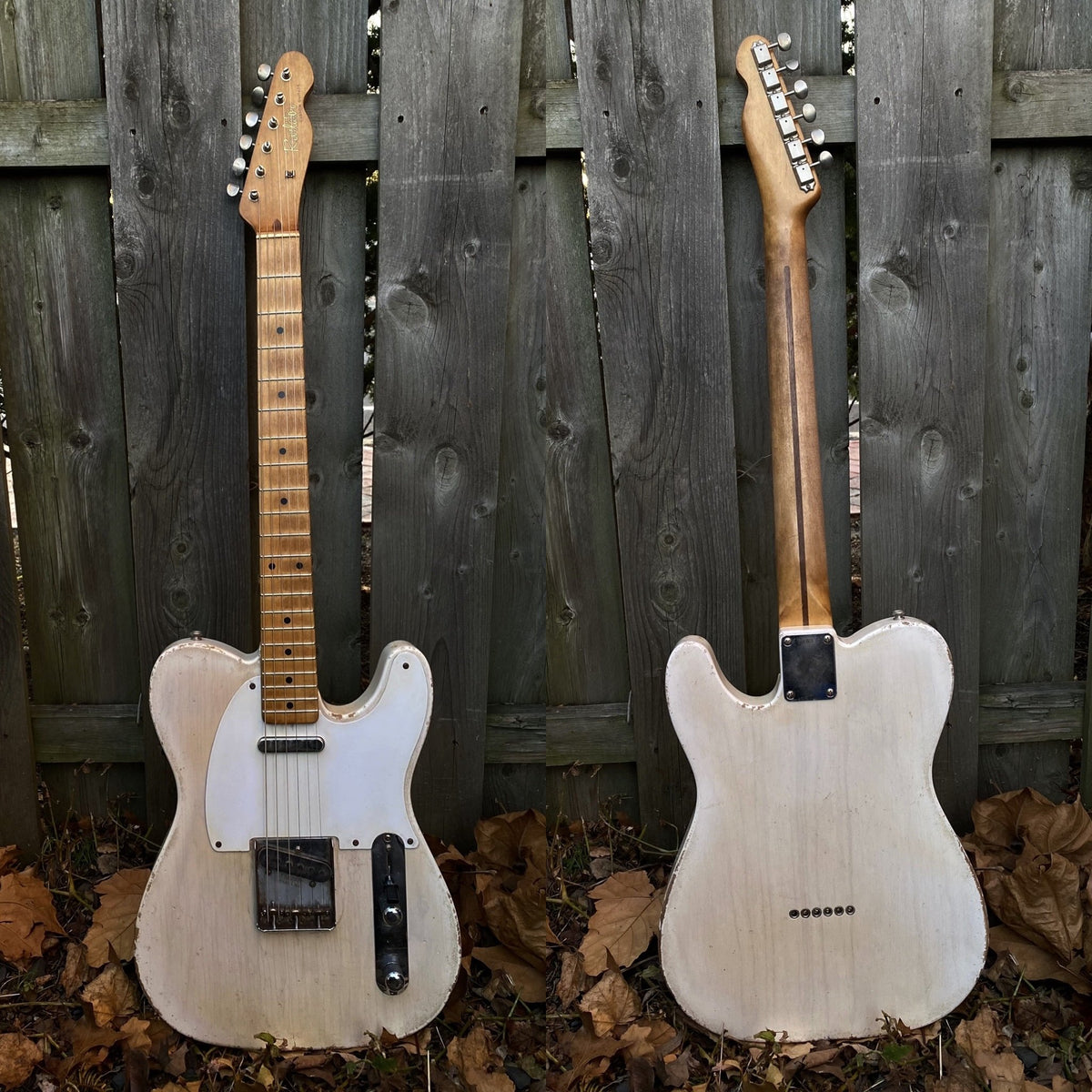 Revelator Guitars - RetroSonic T-Style - White Guard - #63631