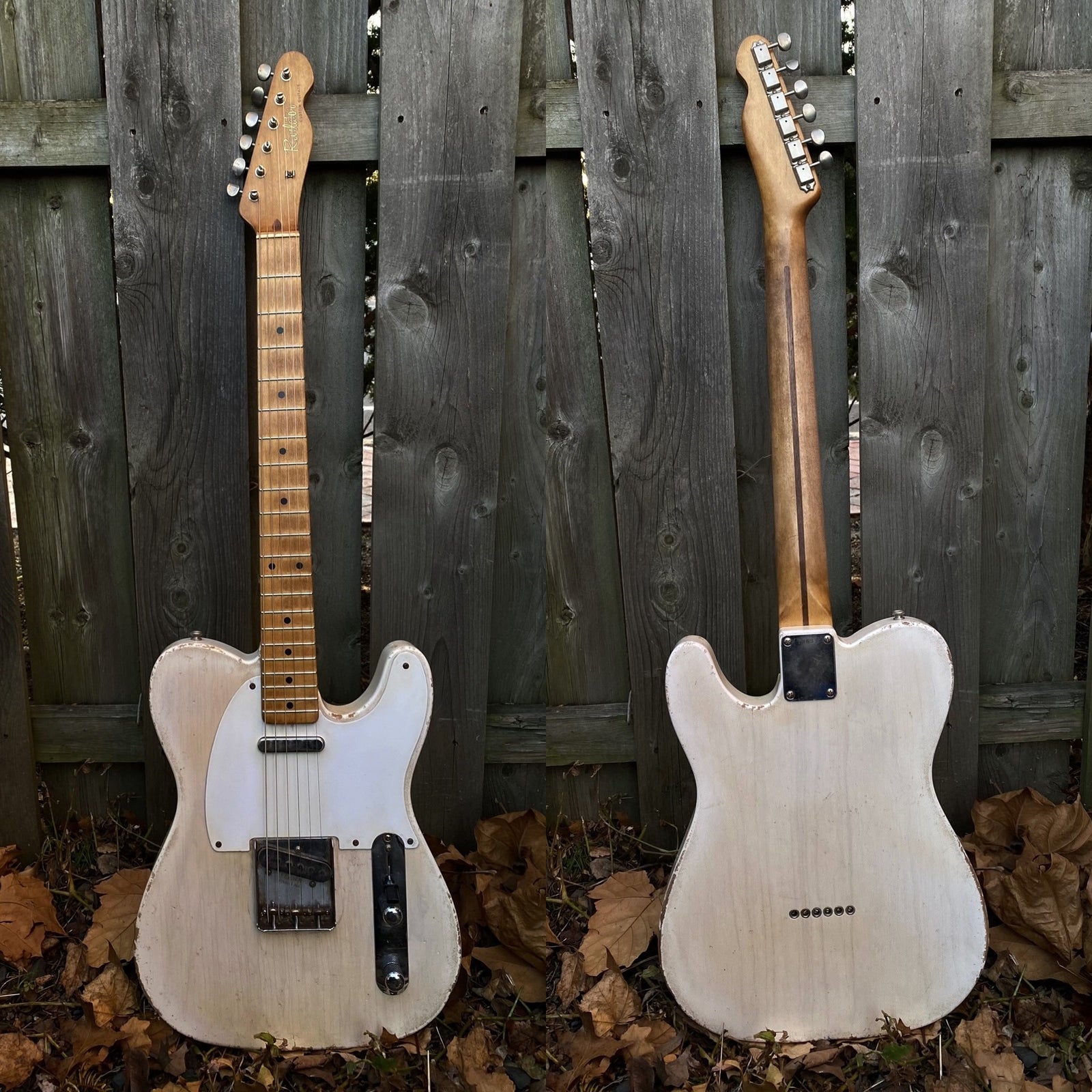 Revelator Guitars - RetroSonic T-Style - White Guard - #63631