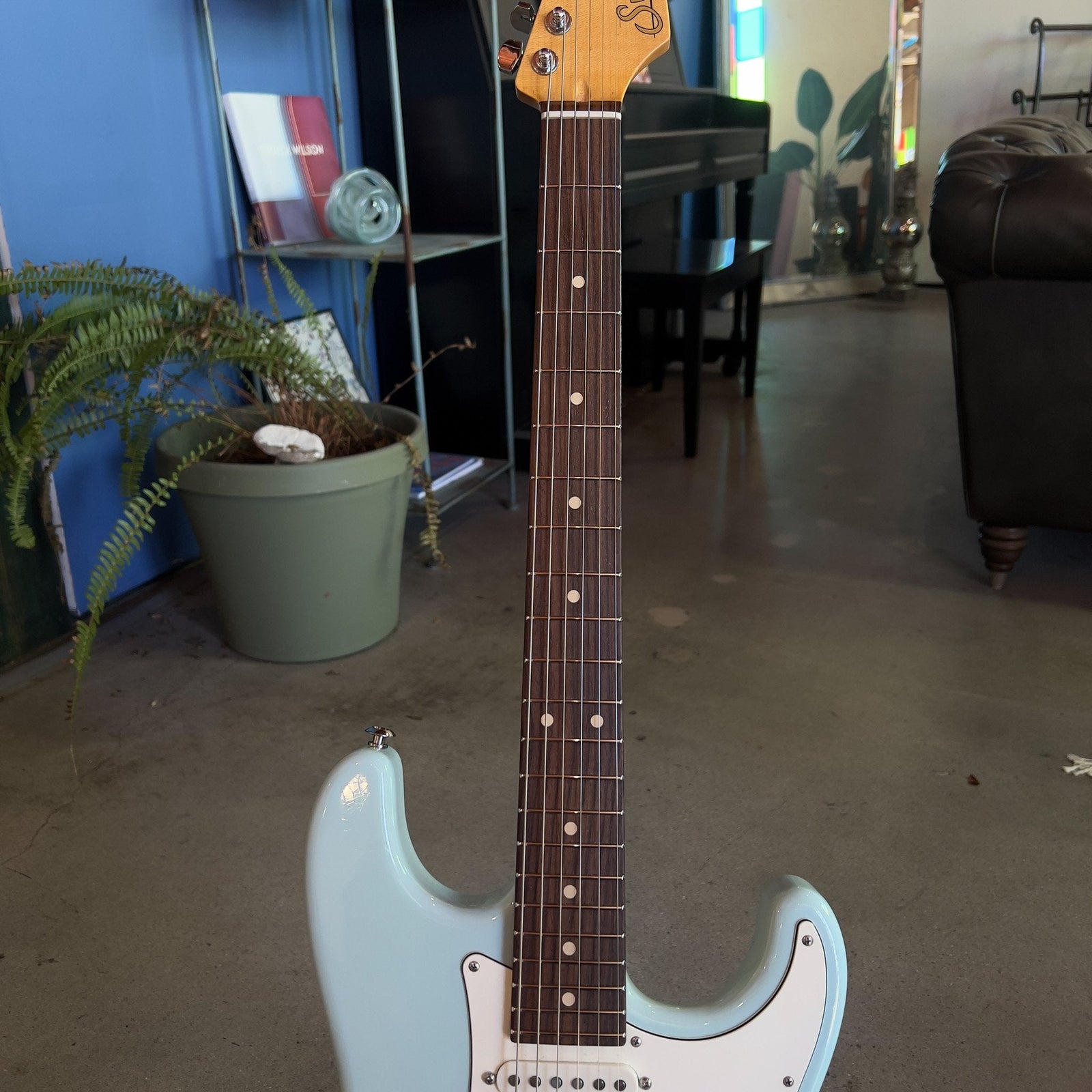 2023 Suhr Classic S Antique - Sonic Blue