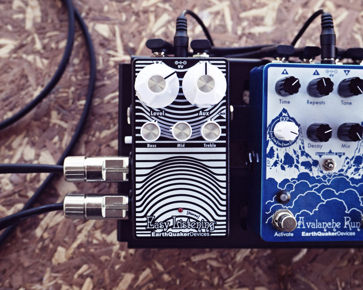 EarthQuaker Devices Easy Listening Stereo Analog Amp Simulator