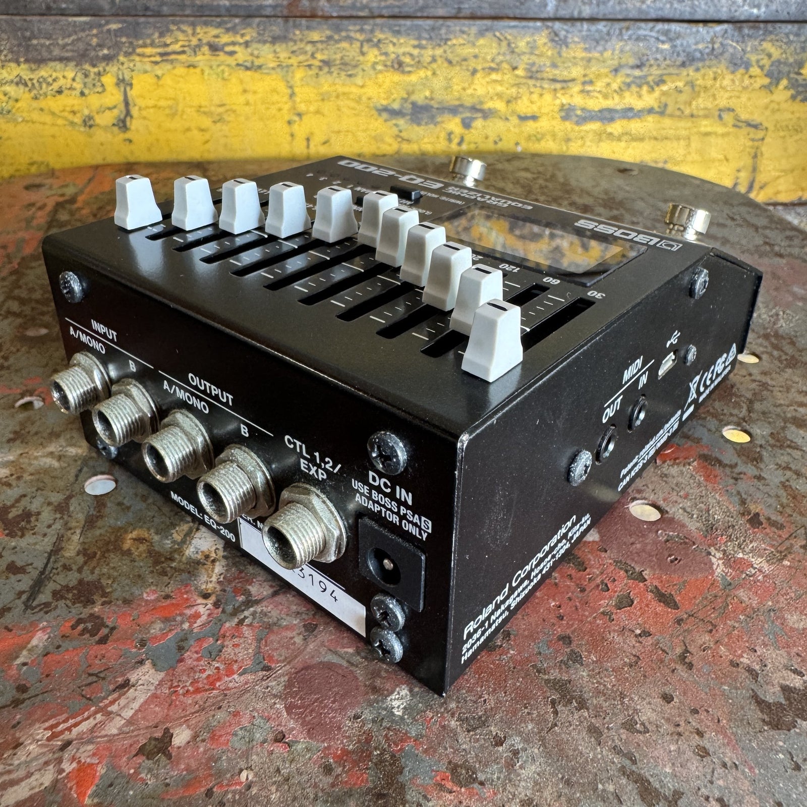 Boss Graphic Equalizer EQ-200 - Cottonwood Music Emporium