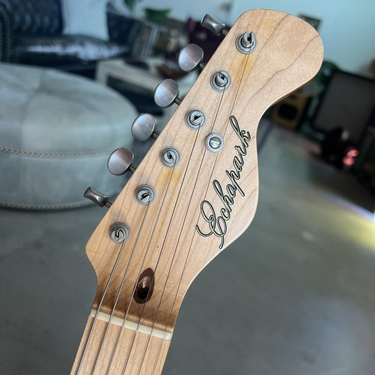 2019 Echopark Echocaster Esquire - Butterscotch