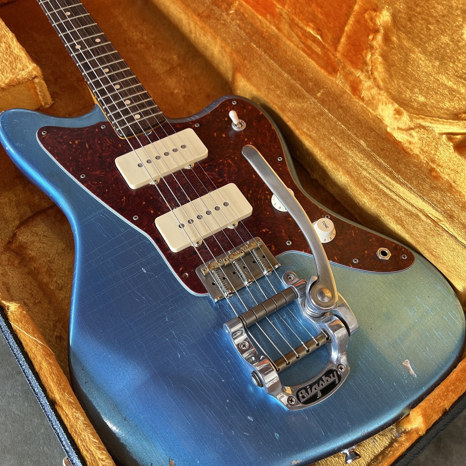 TMG Guitar Co. Ronnie Scott - Pelham Blue - 2019