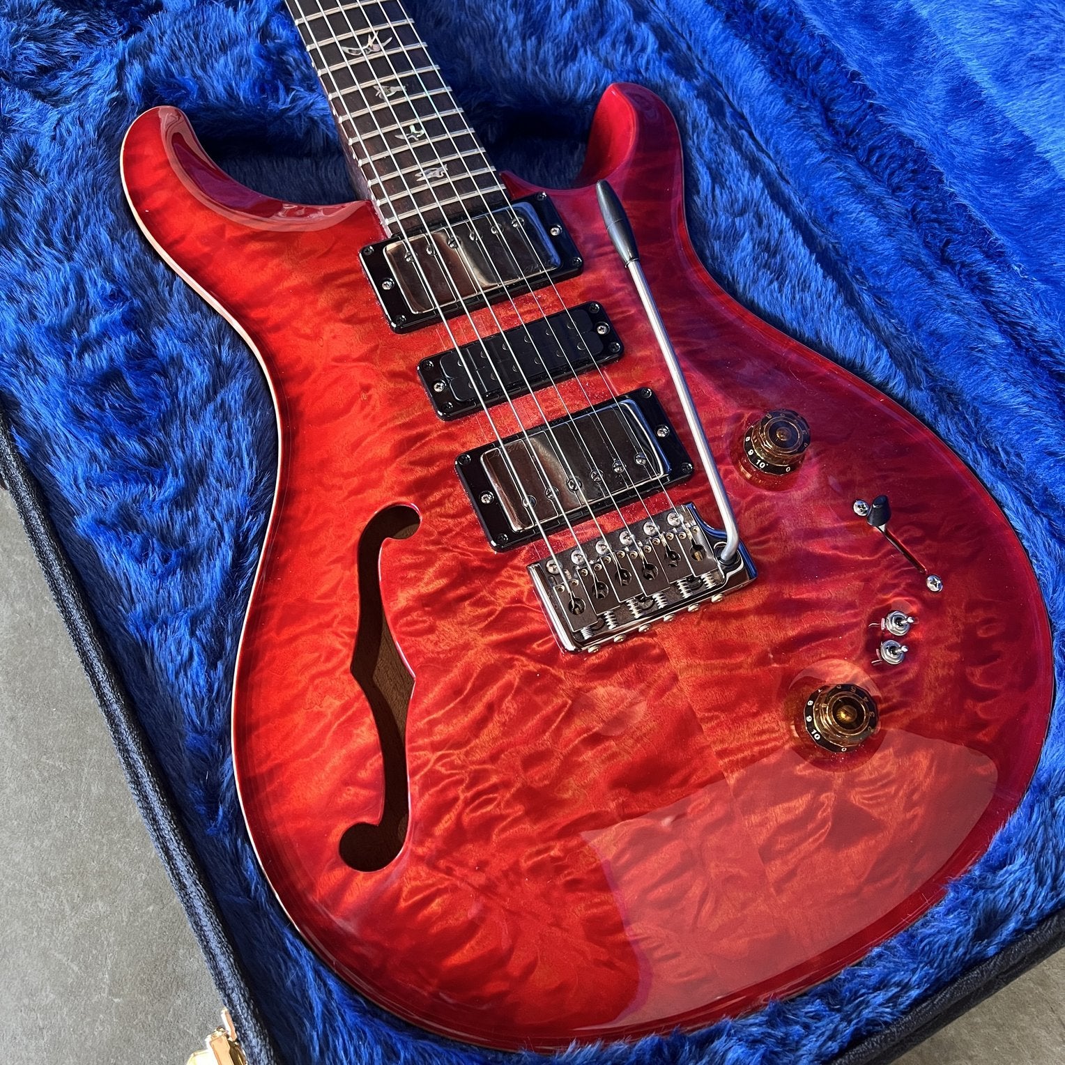 PRS Special Wood Library Brazilian Neck 10 Top - 2019 - Blood Orange