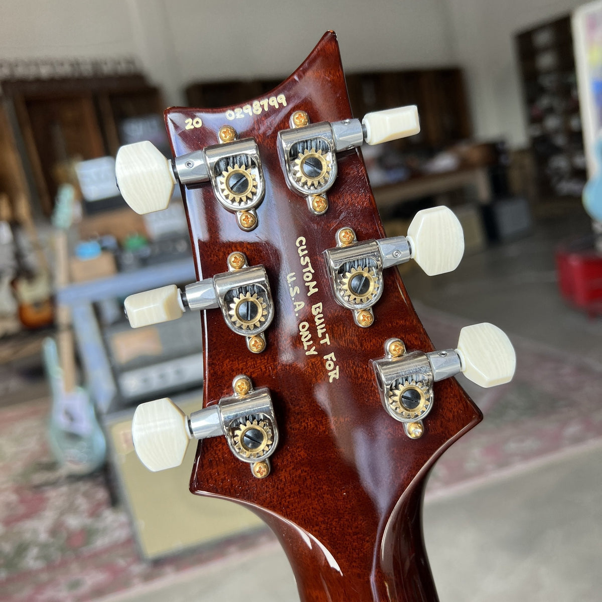 PRS Wood Library DGT Goldtop Brazilian Rosewood