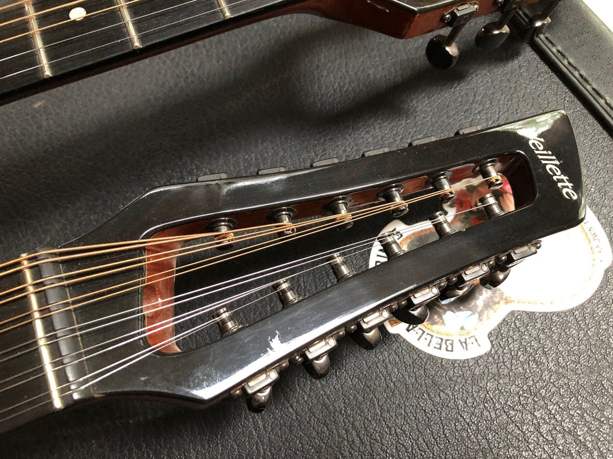 2011 Veillette Double Neck Acoustic Guitar w/Flight Case