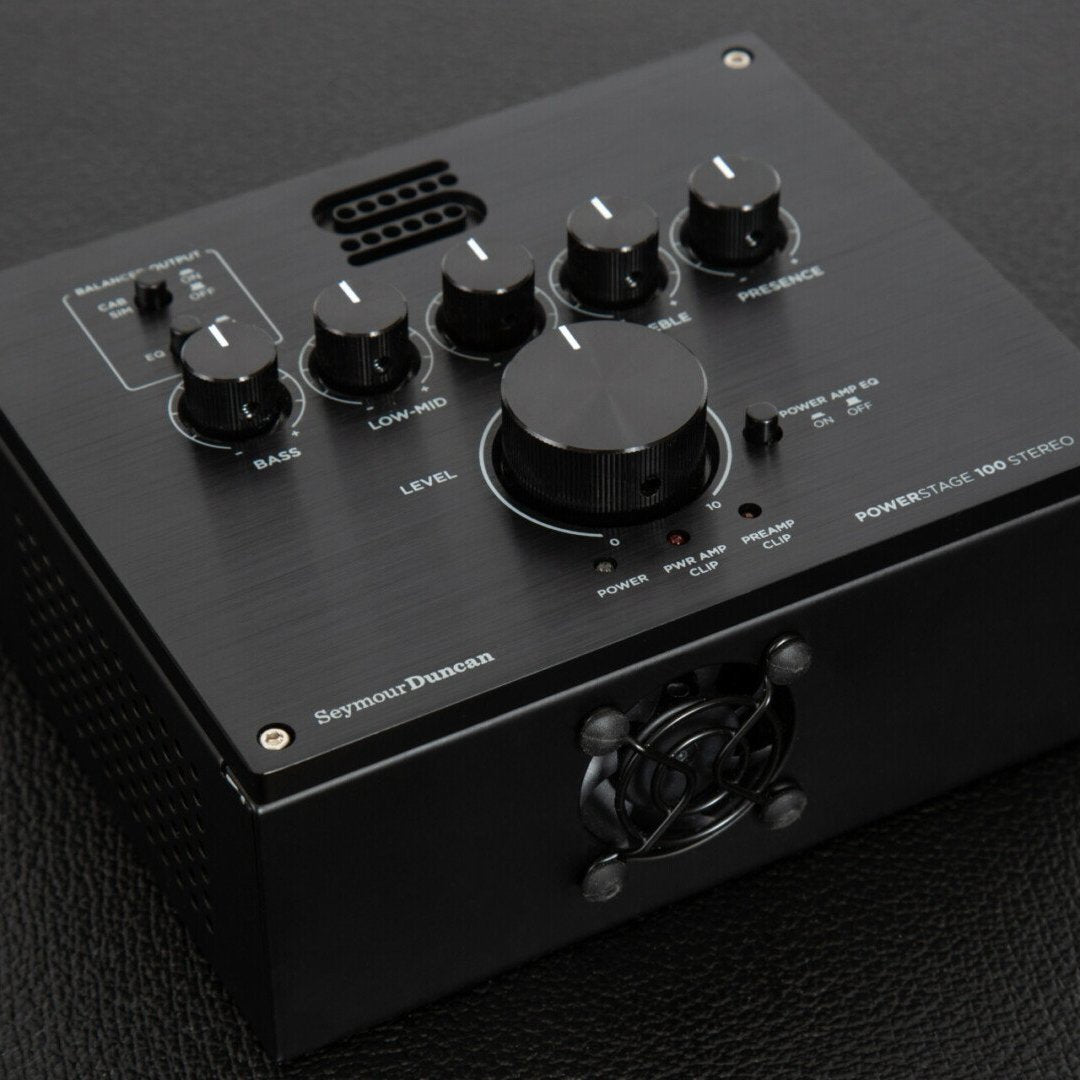 Seymour Duncan PowerStage 100 Stereo Pedalboard Power Amp - Black