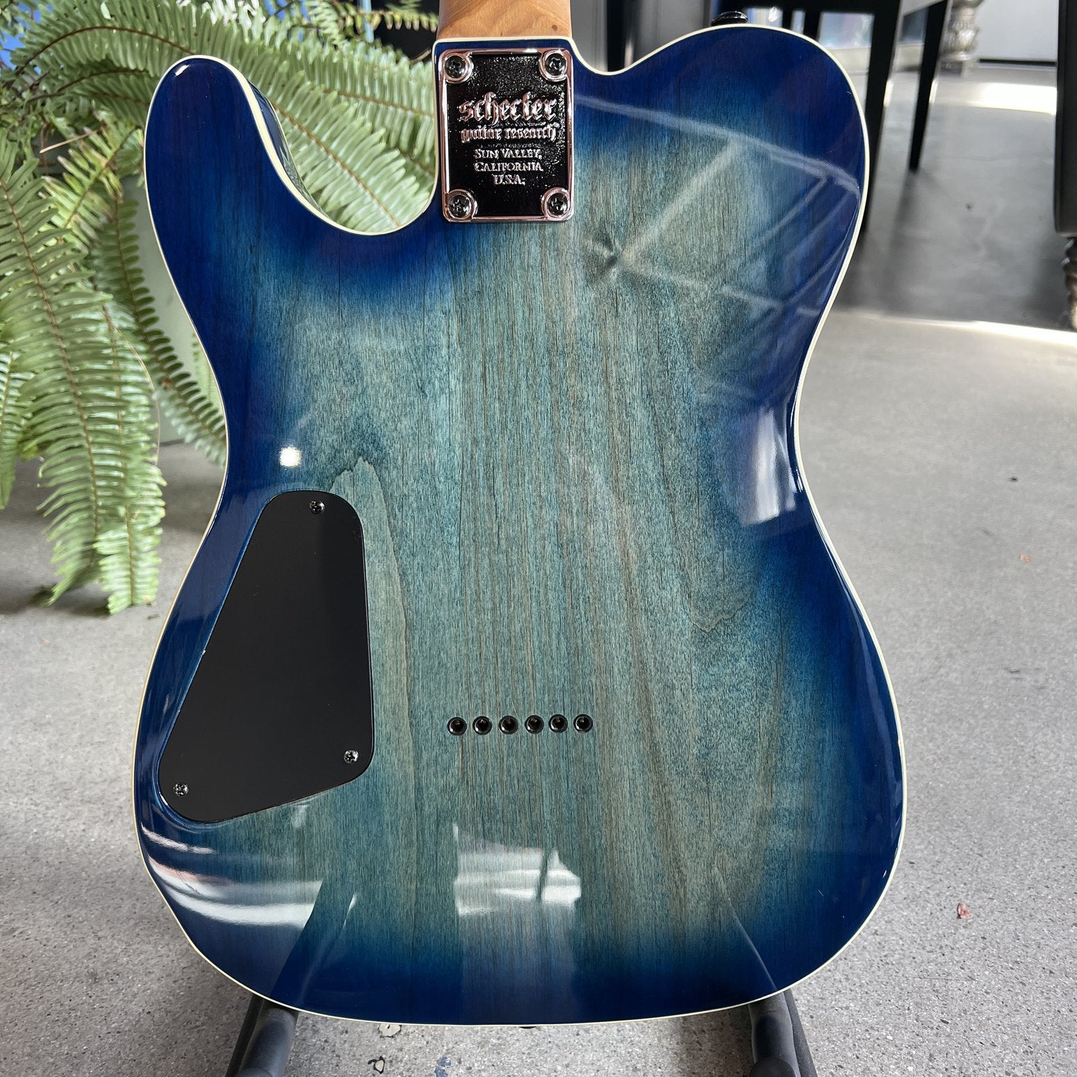 Schecter PT Pro - 2021 - Trans Blue Burst